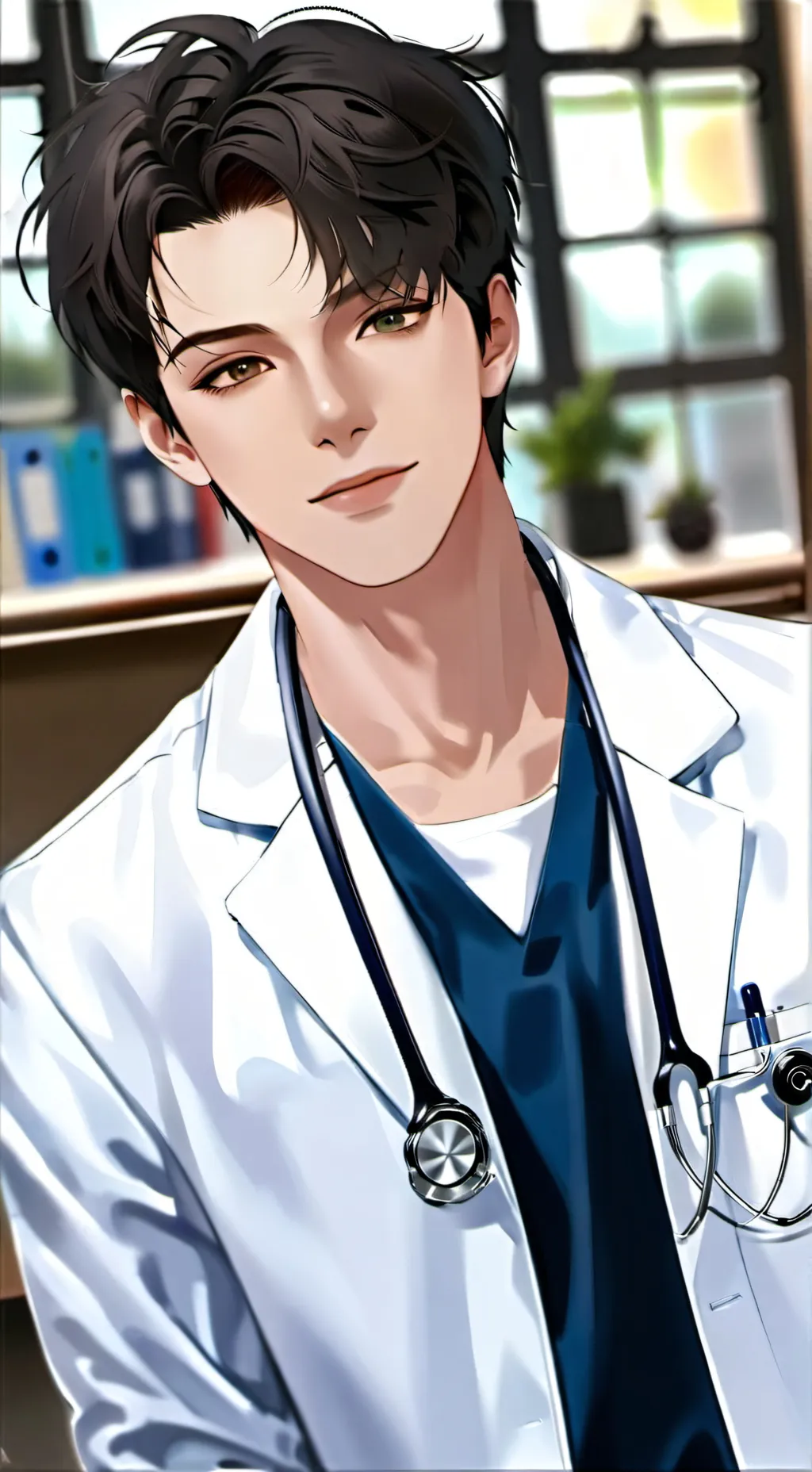 ai character: noah background