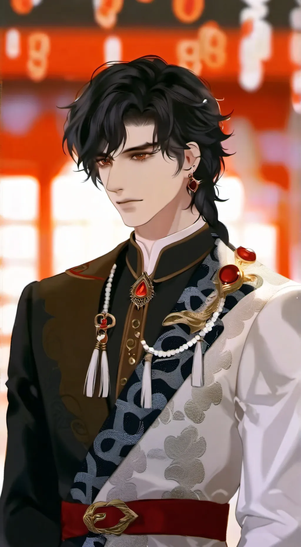 ai character: ¥LEO¥ background