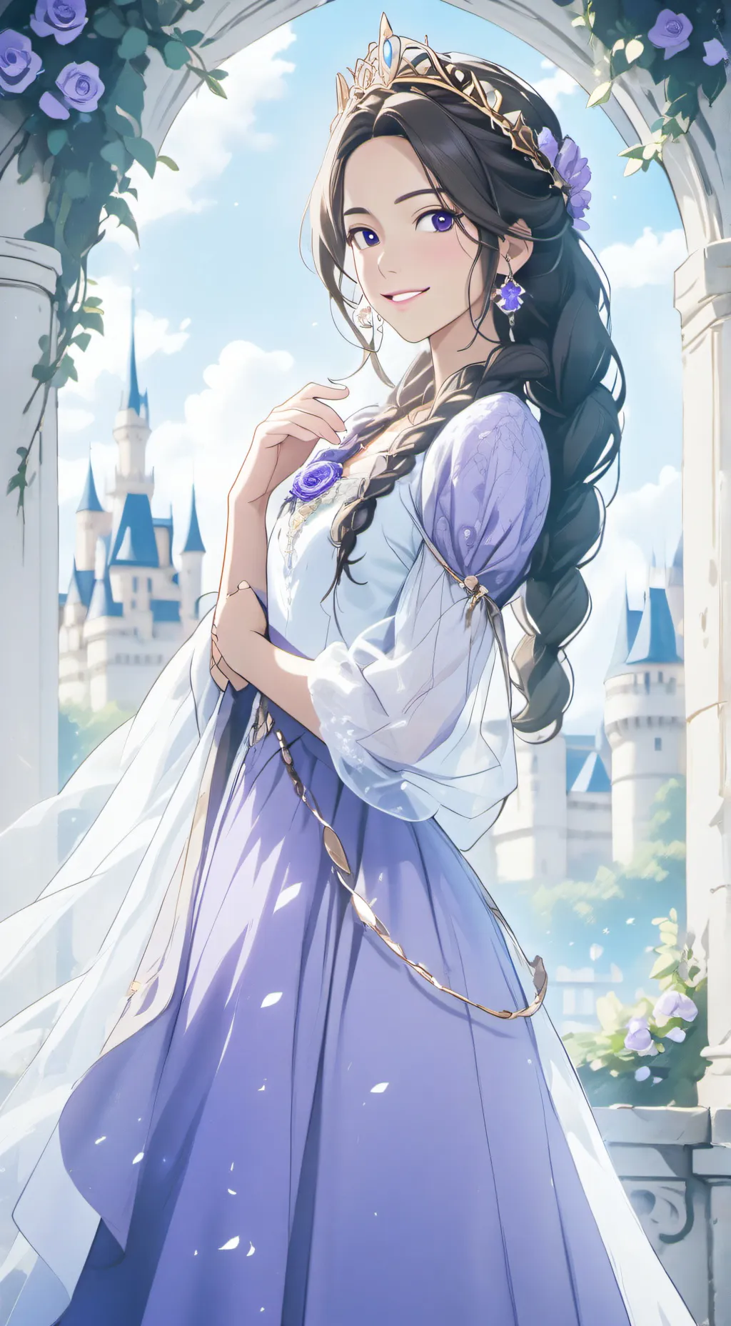 ai character: kami background