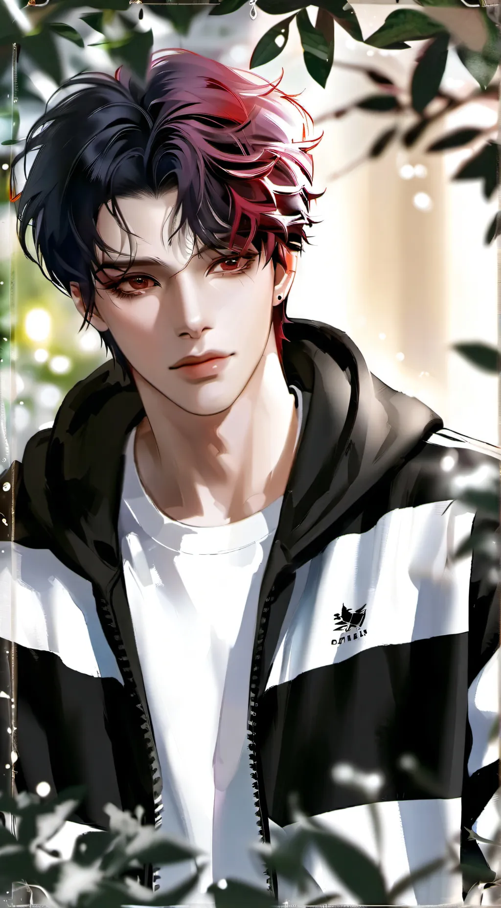 ai character: Xavier  background