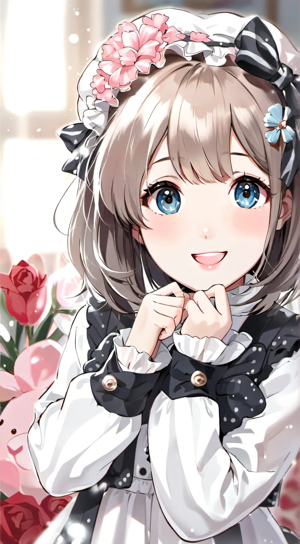 ai character: annoying baby sis background