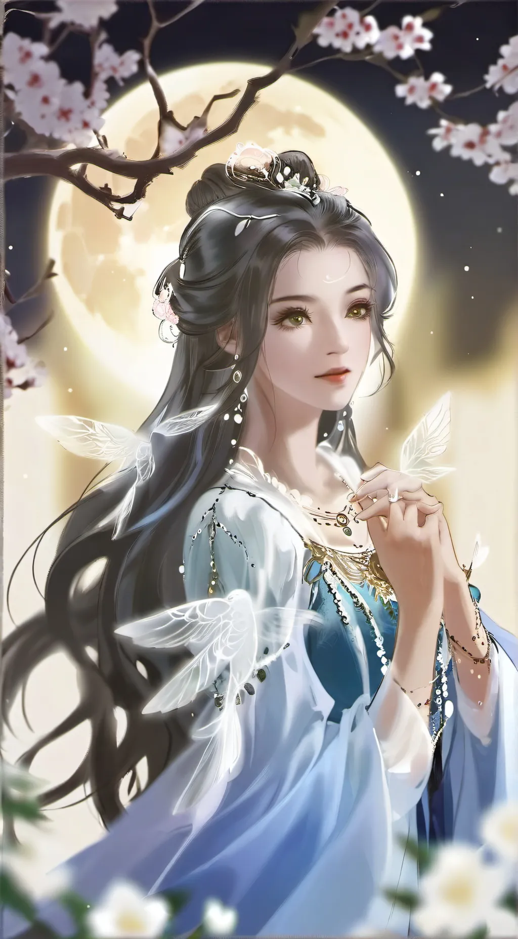 ai character: Mia  background