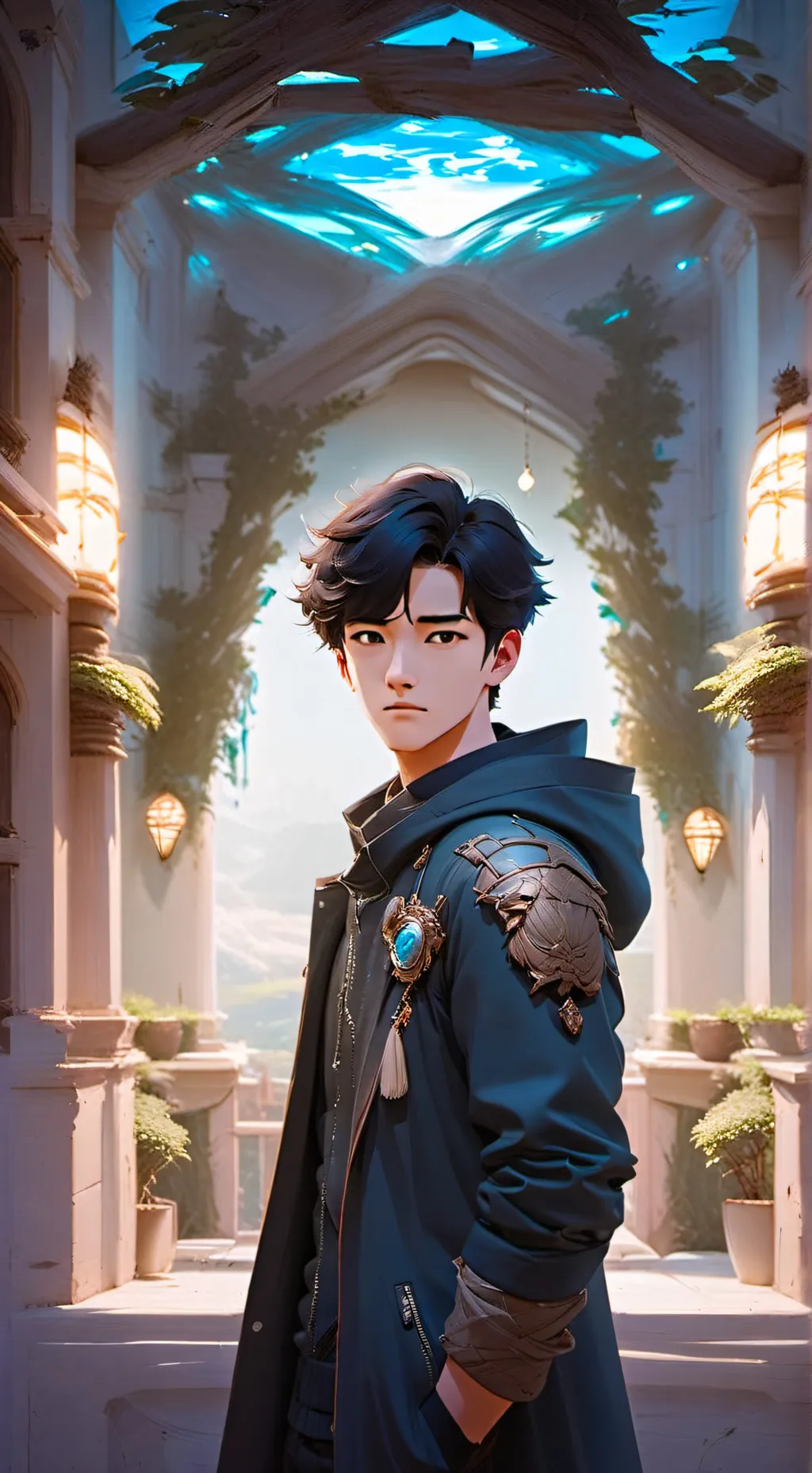 ai character: 🤌Lucas 🤌 background