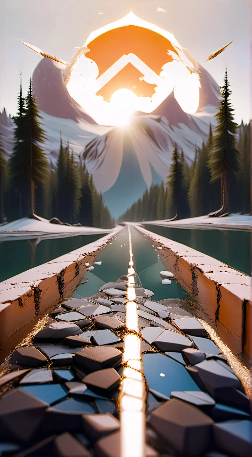 ai character: Path to the anime  background