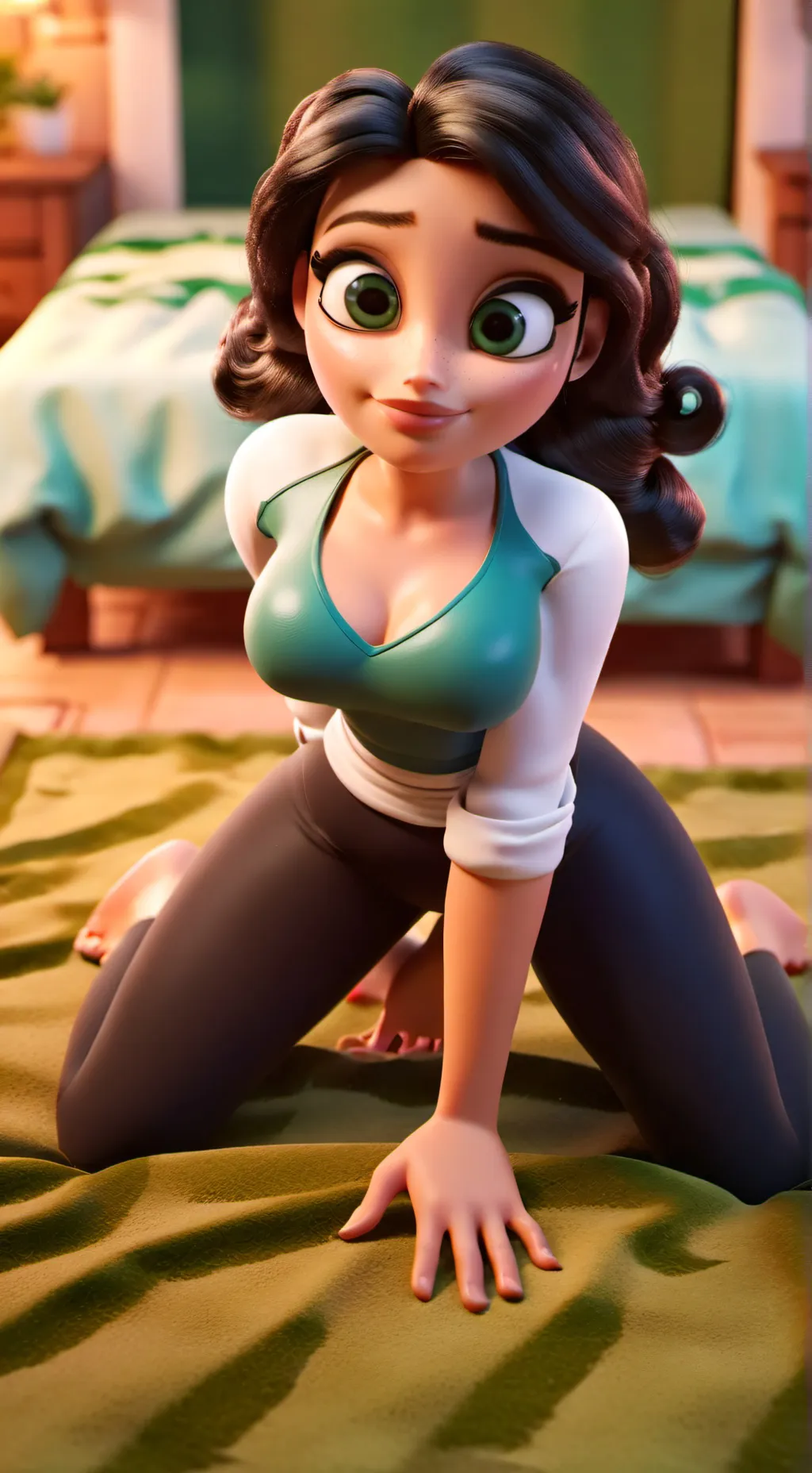 ai character: Cookie background