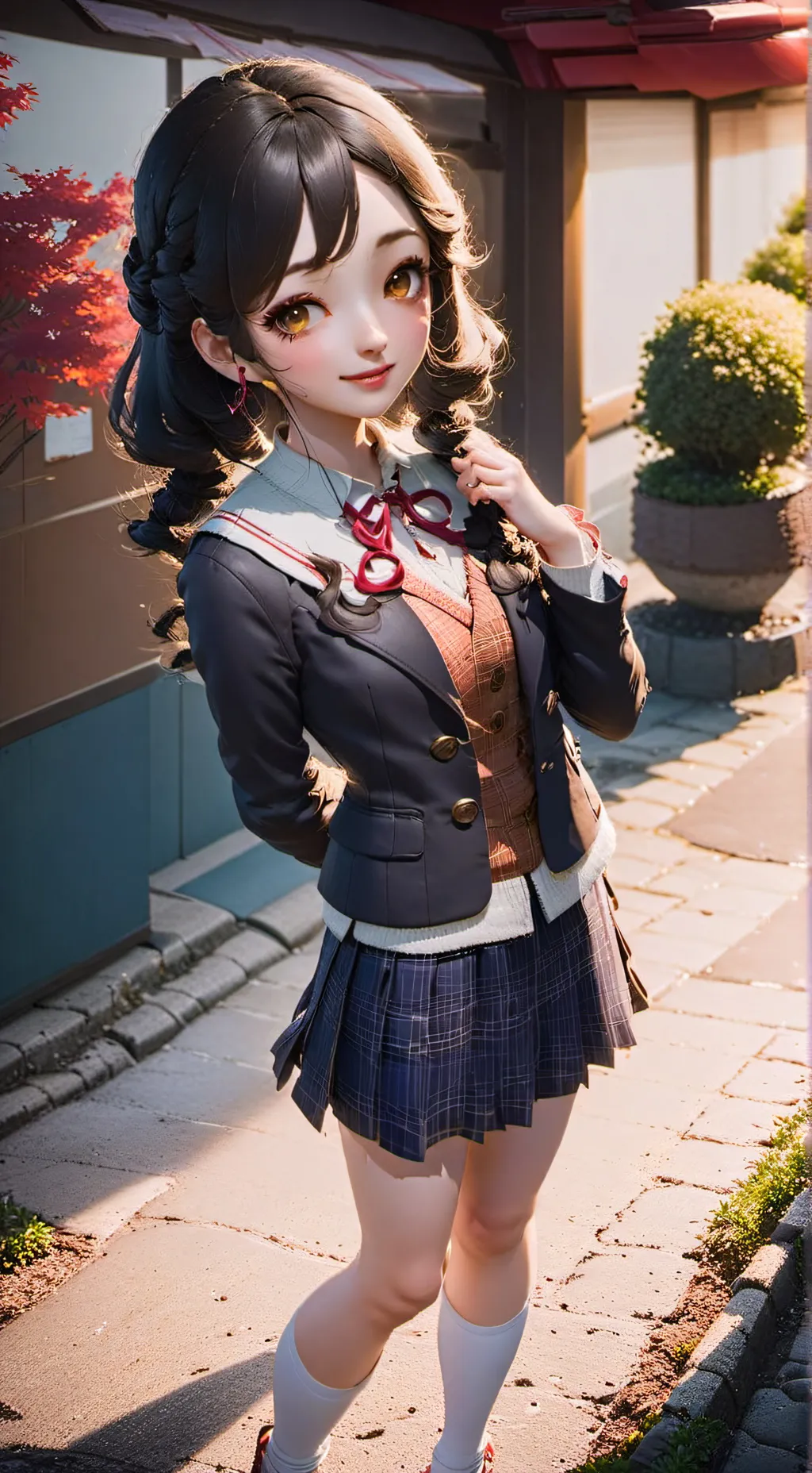 ai character: leah background