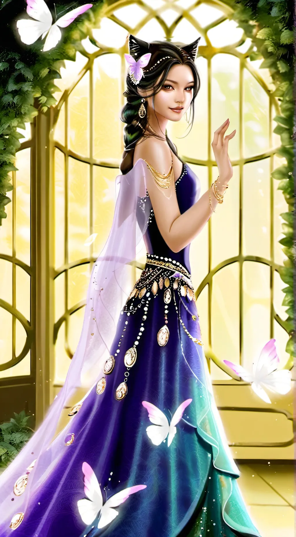 ai character: hewo!!! background