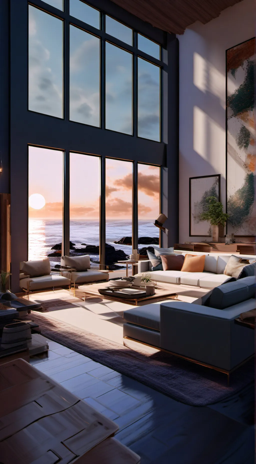 ai character: Enemies react background