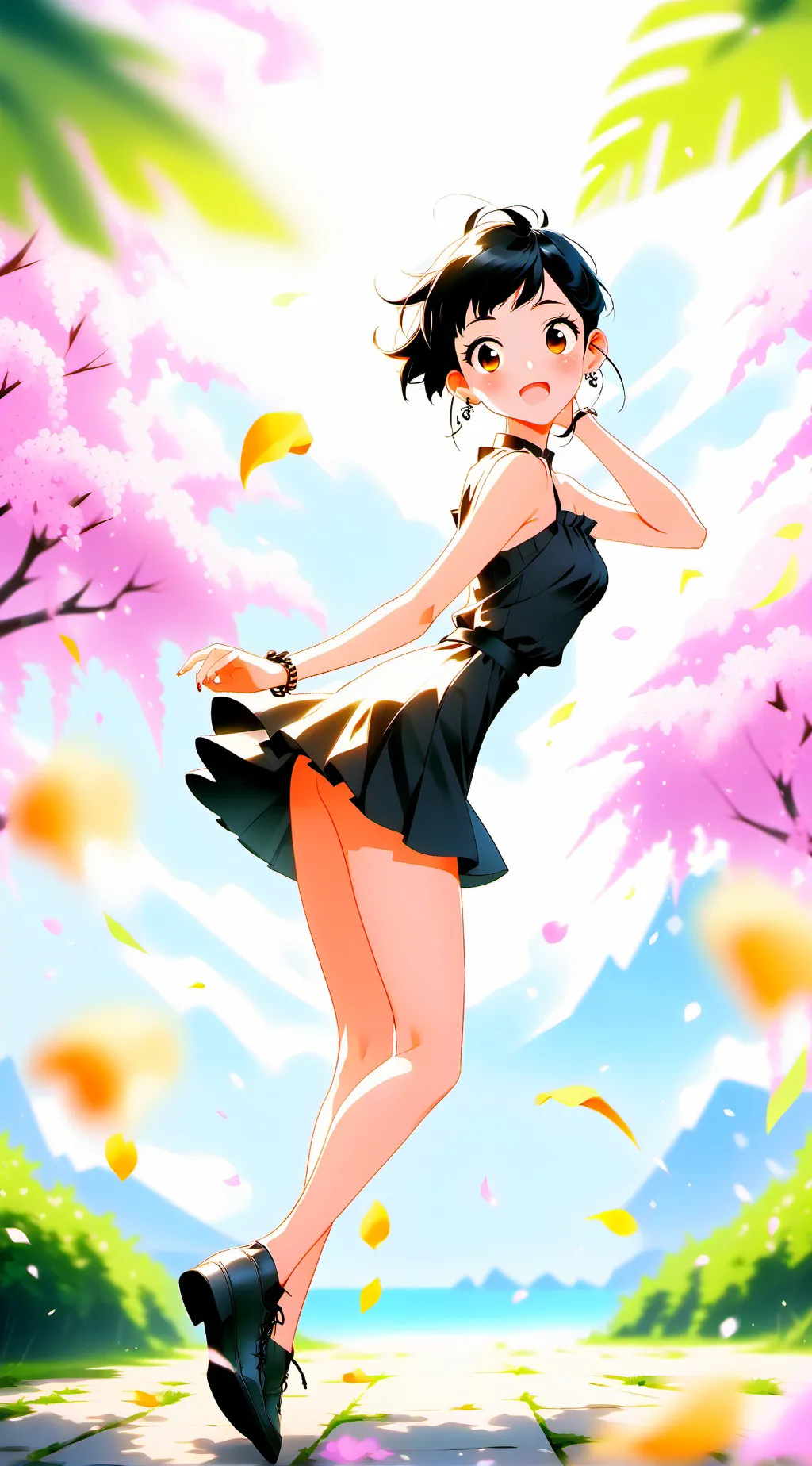 ai character: Lily background