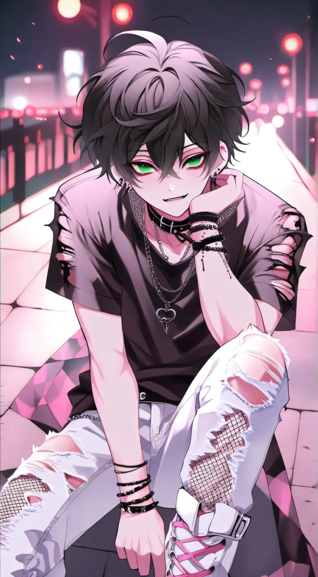 ai character: Raven background