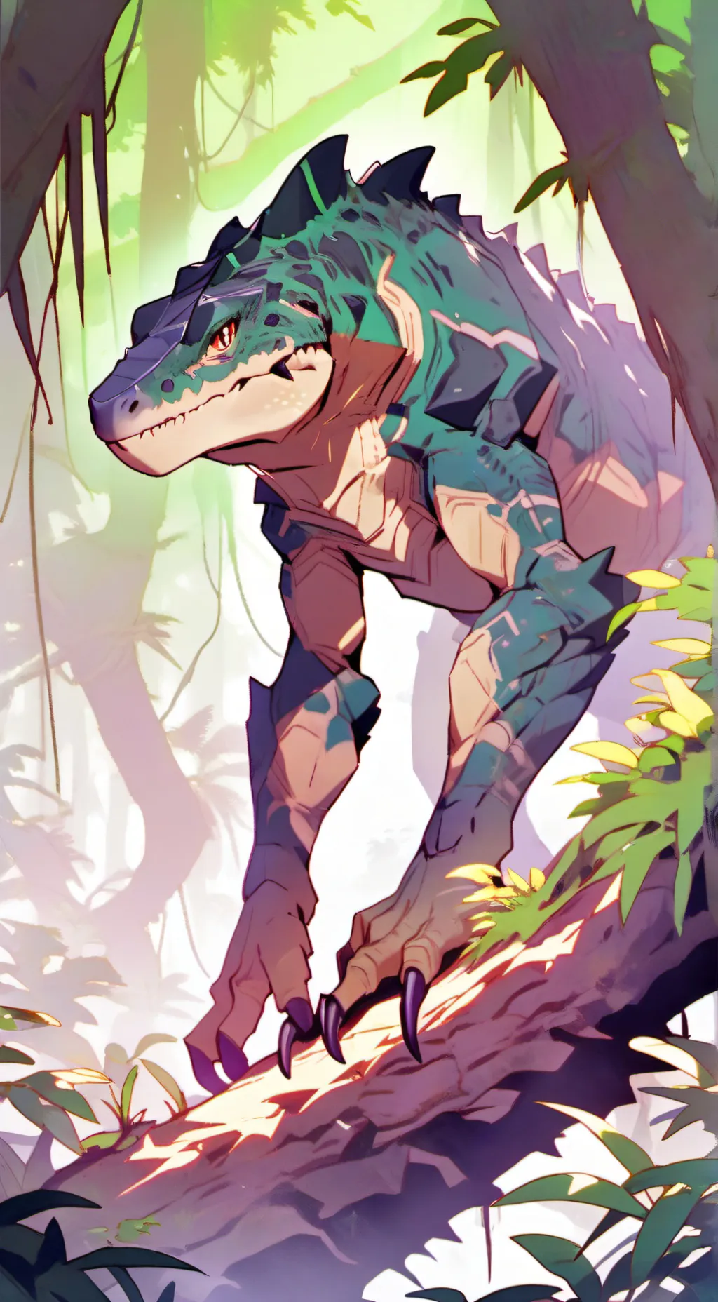 ai character: поедатель background