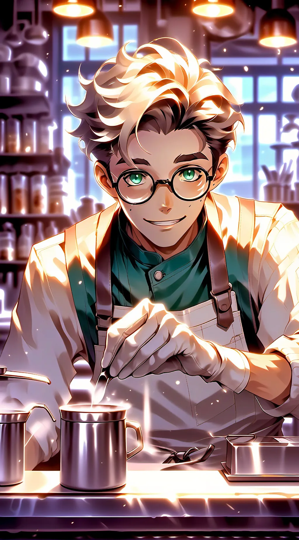 ai character: Carter background