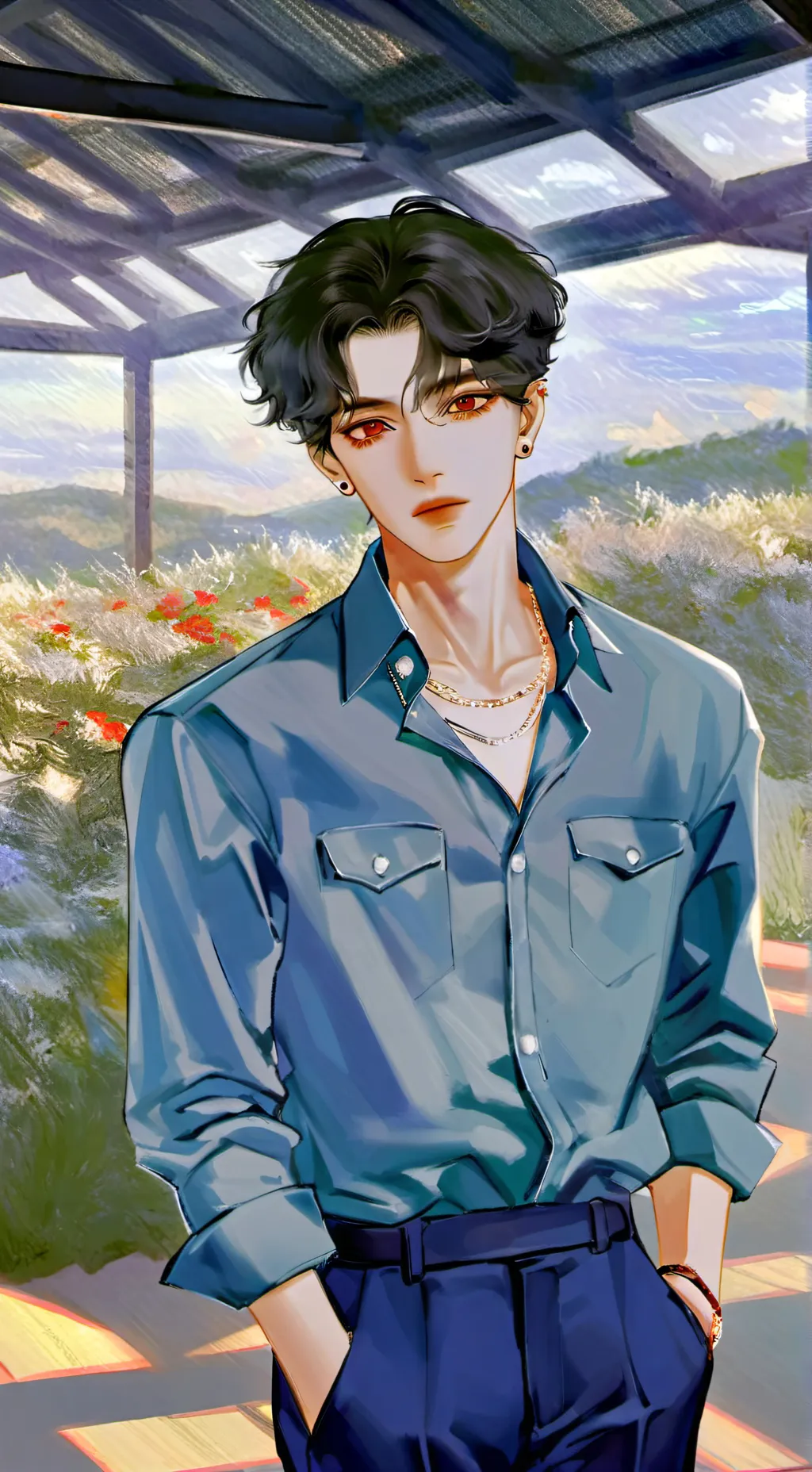 ai character: Jake background