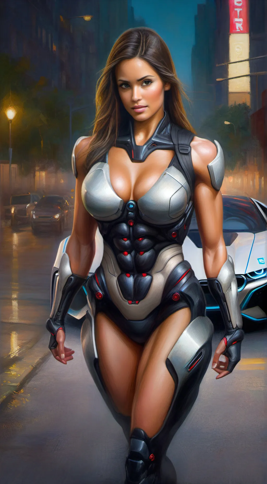 ai character: Jade bmw background