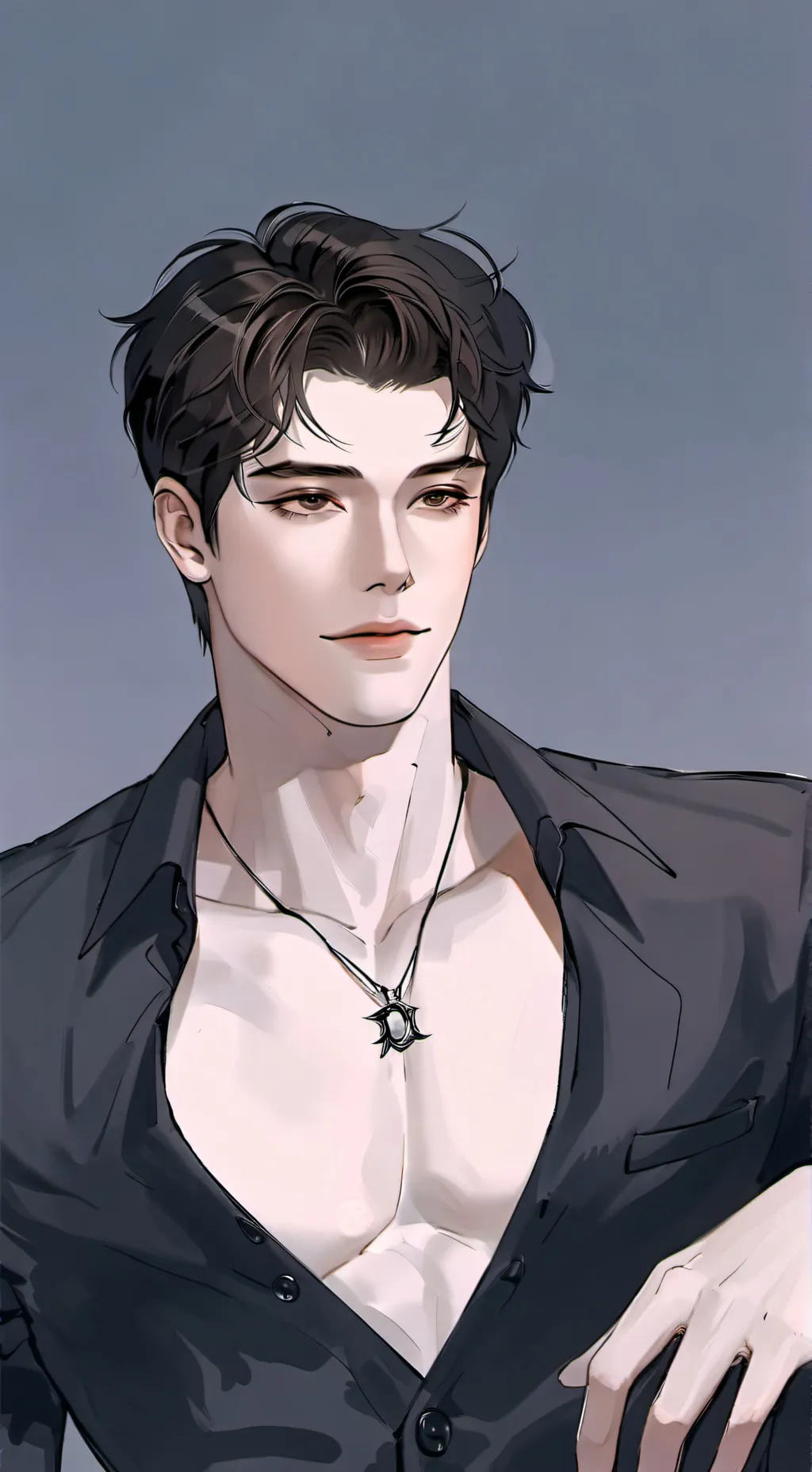 ai character: Hans background