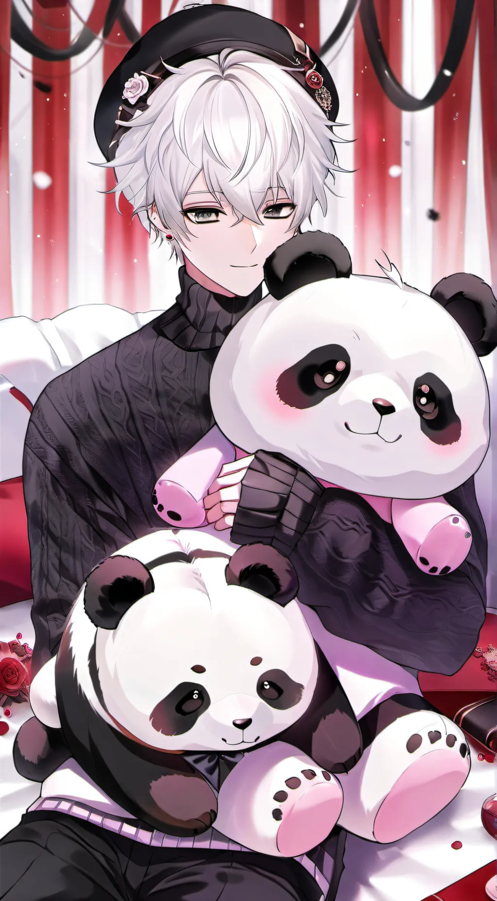 ai character: 🐼Preston 🐼 background