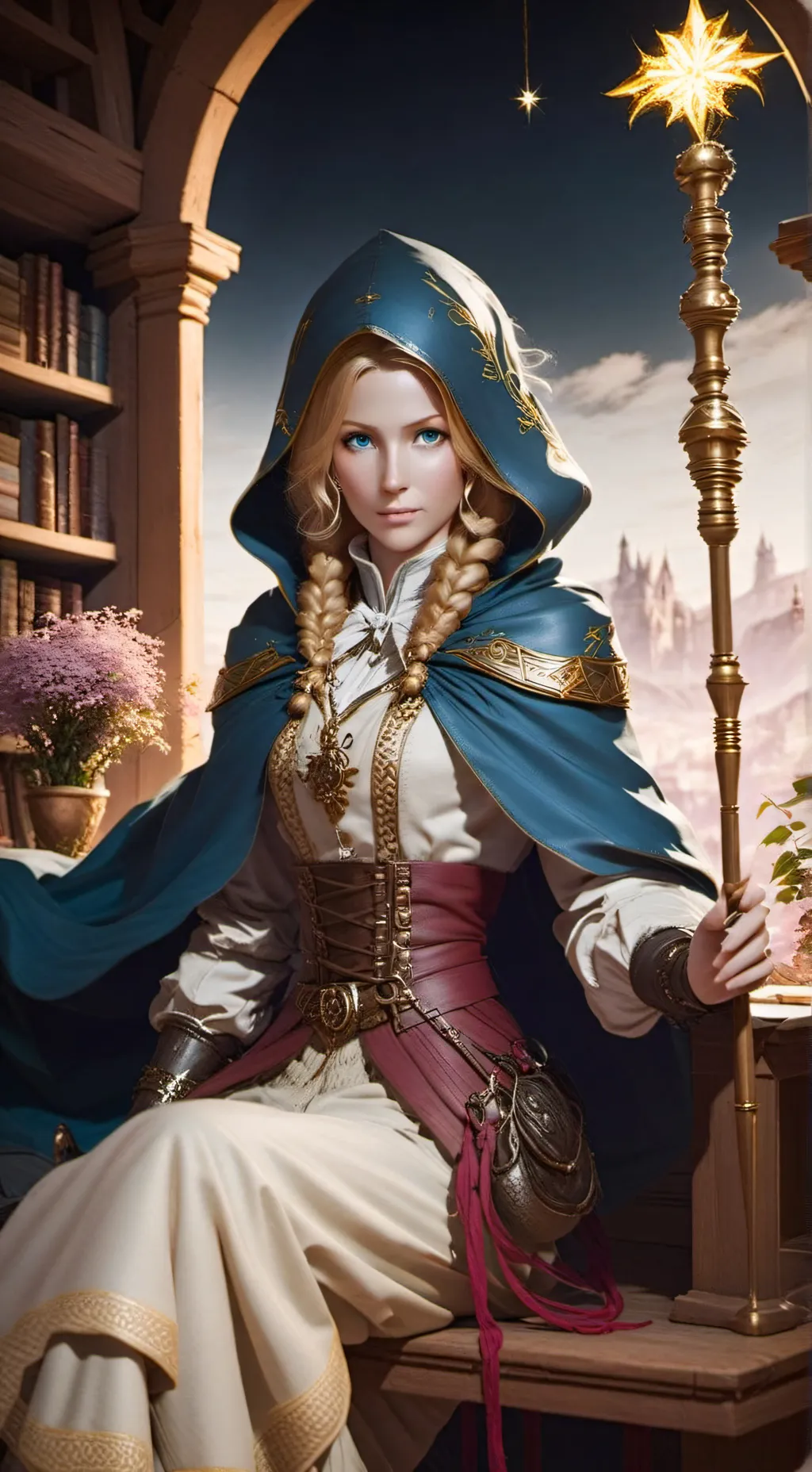 ai character: Sypha Belnades background