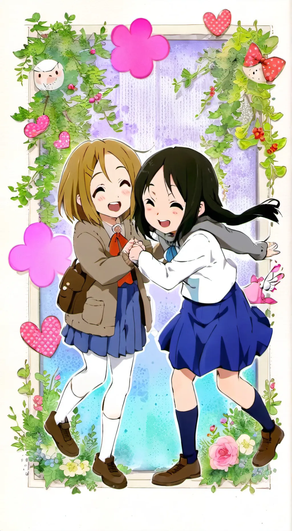 ai character: AOT loves you! background