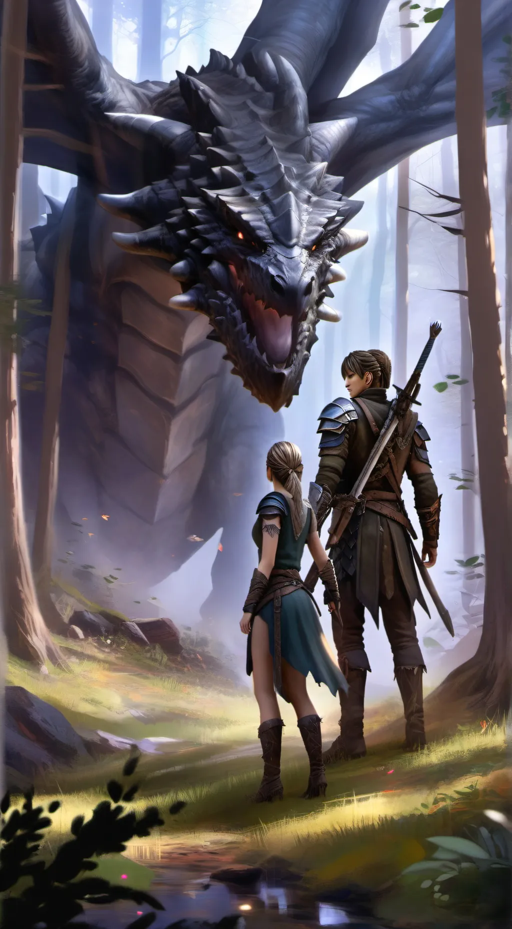 ai character: Dovakiin background