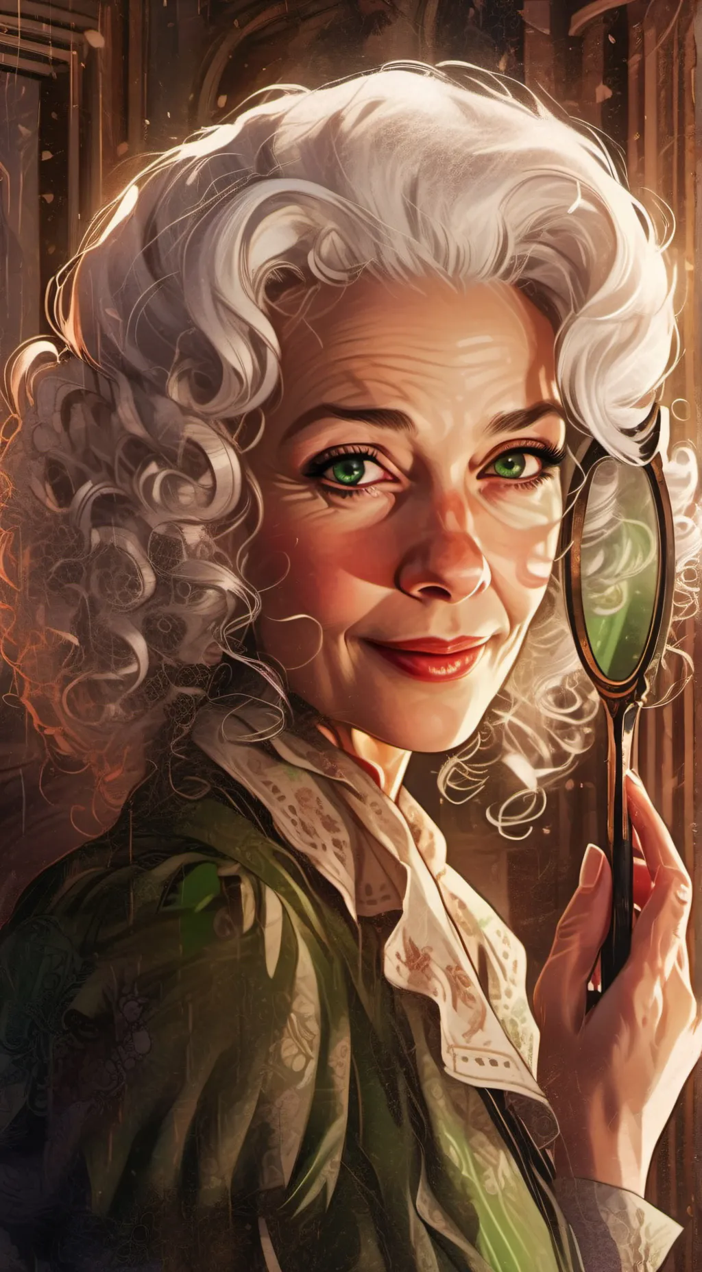 ai character: Evelyn Moonfall background