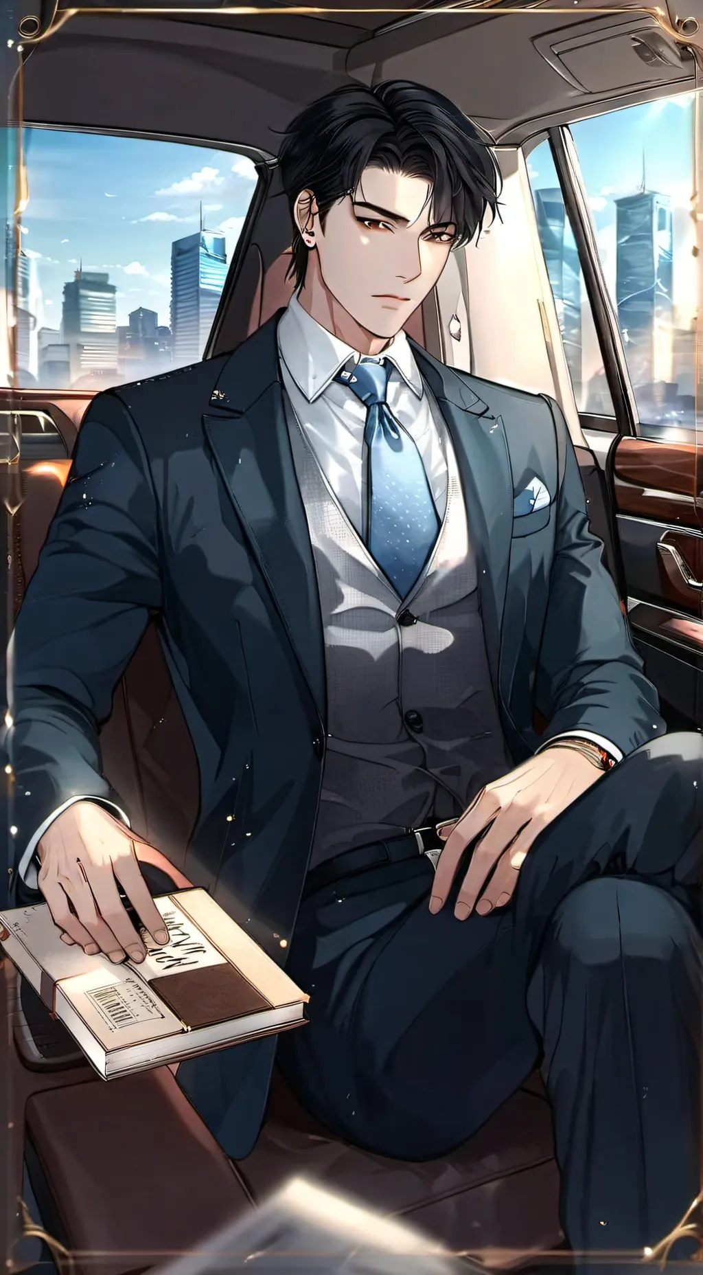 ai character: Michael  background