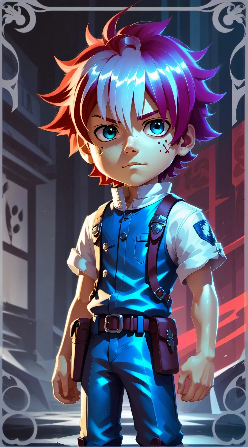 ai character: todoroki~ Baby background