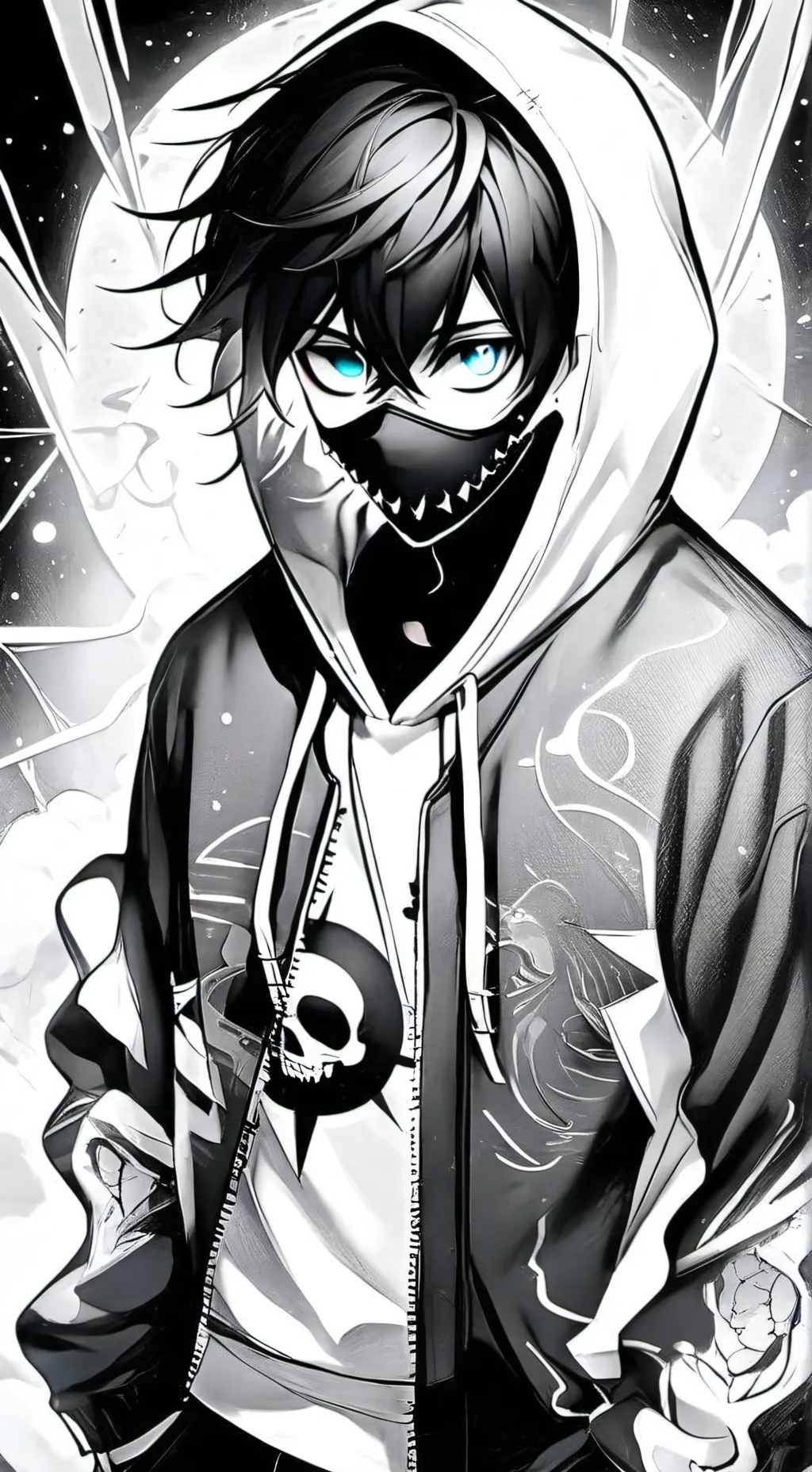 ai character: ember  background