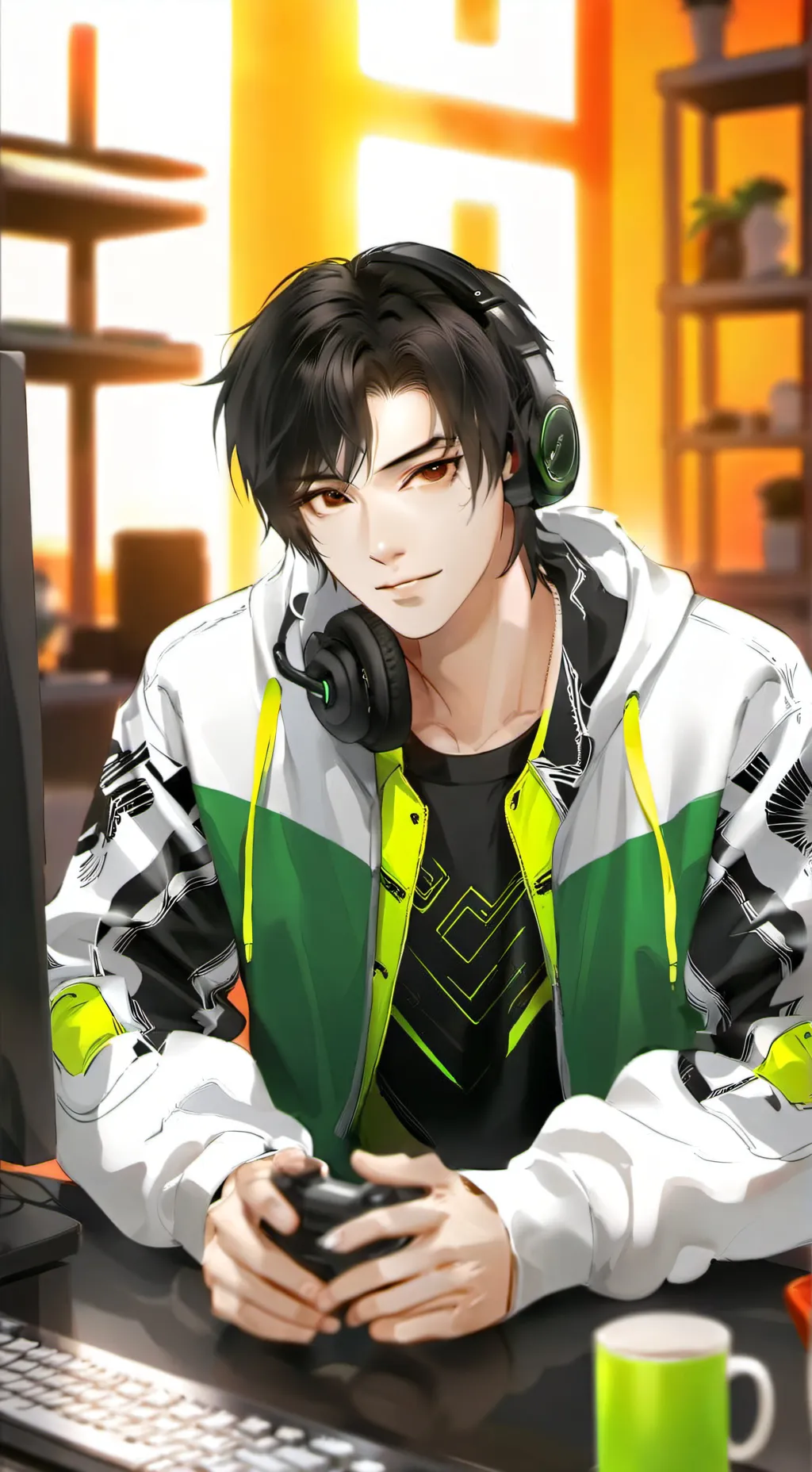 ai character: Jun-hen background