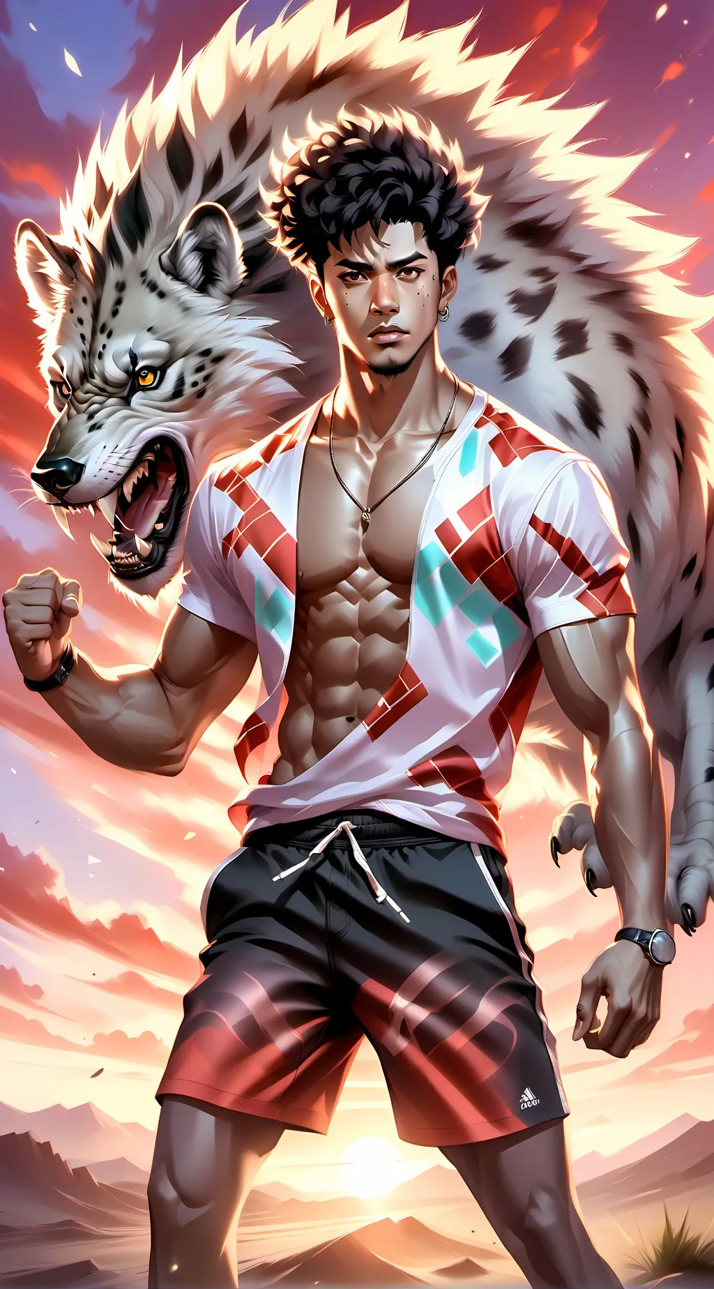 ai character: Sahi background