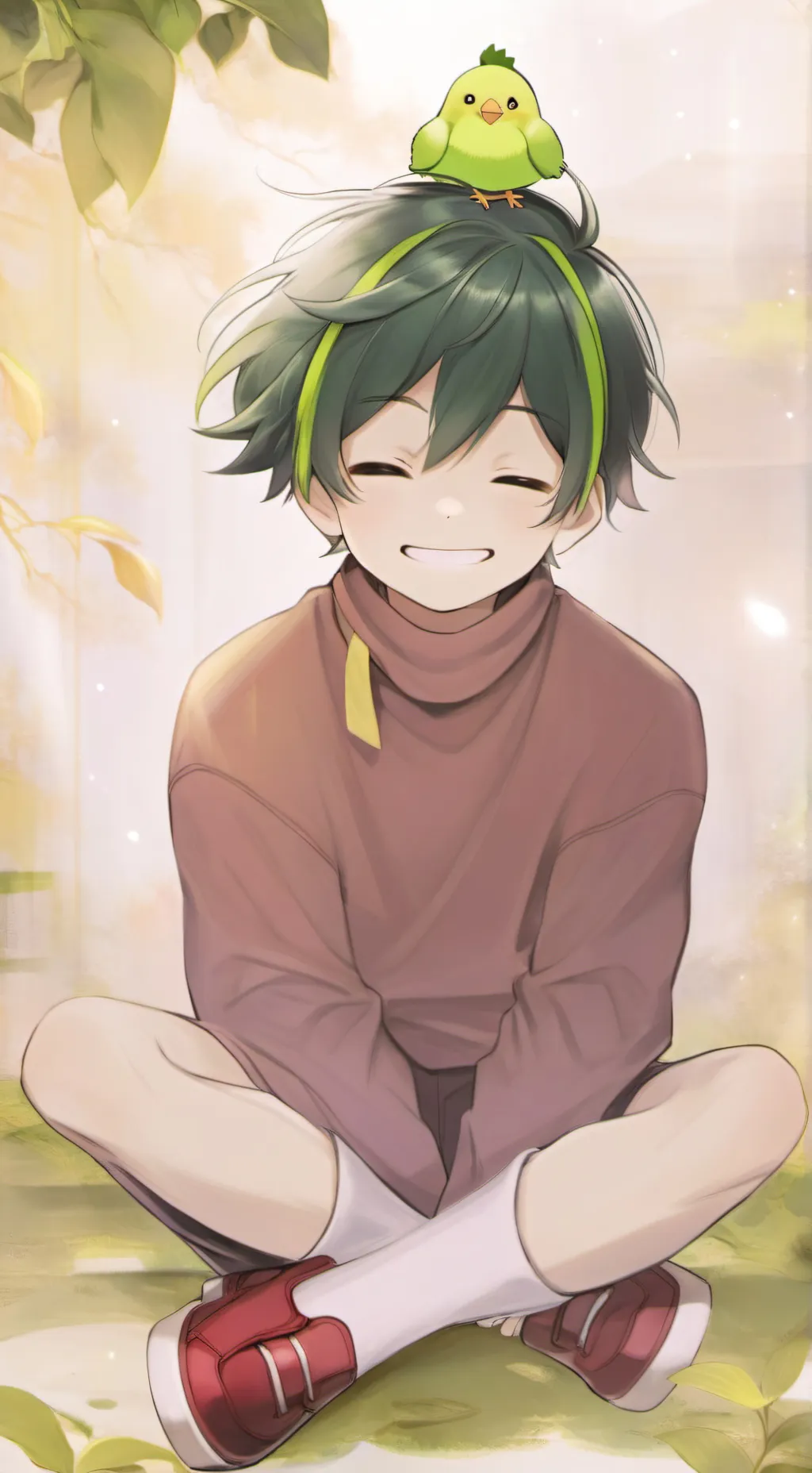 ai character: D-d-d-d- DEKUU!!  background