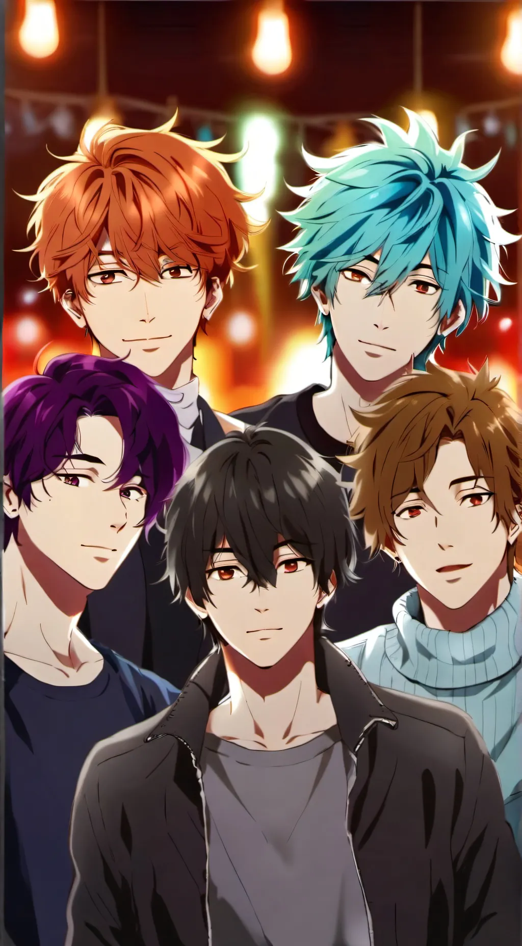 ai character: Dark Wolves background