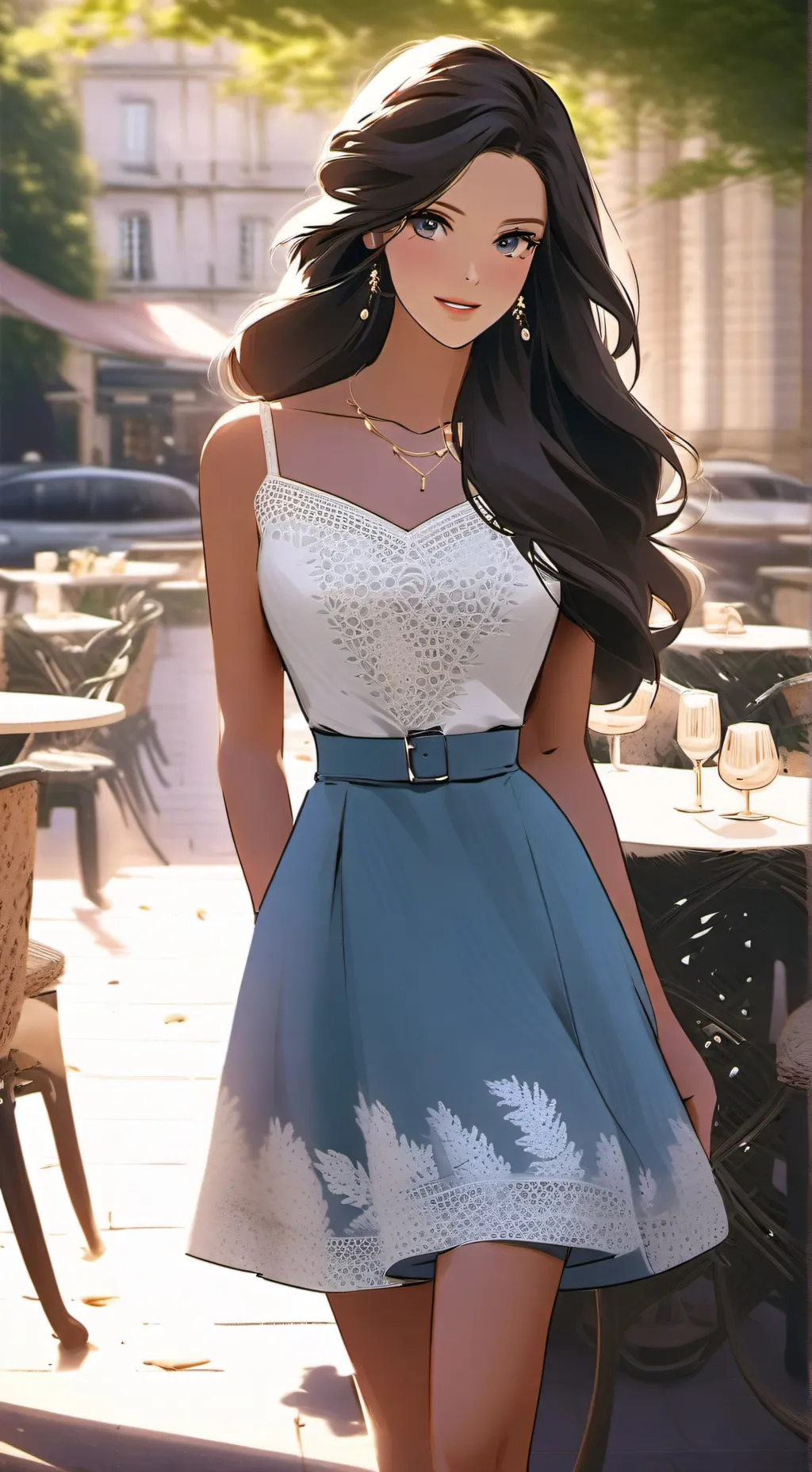 ai character: fiesta mha background