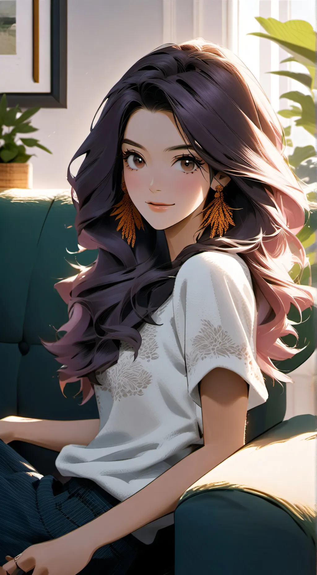 ai character: Riley background