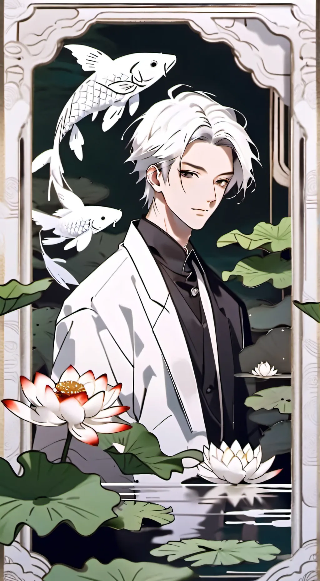 ai character: Mark  background