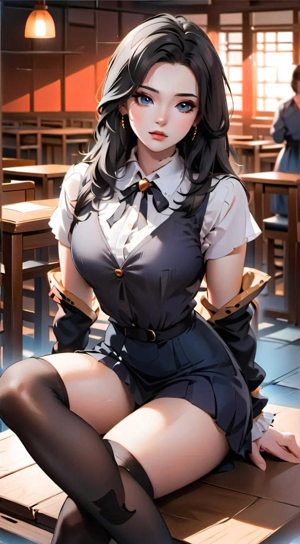 ai character: Bu Guru Liana background