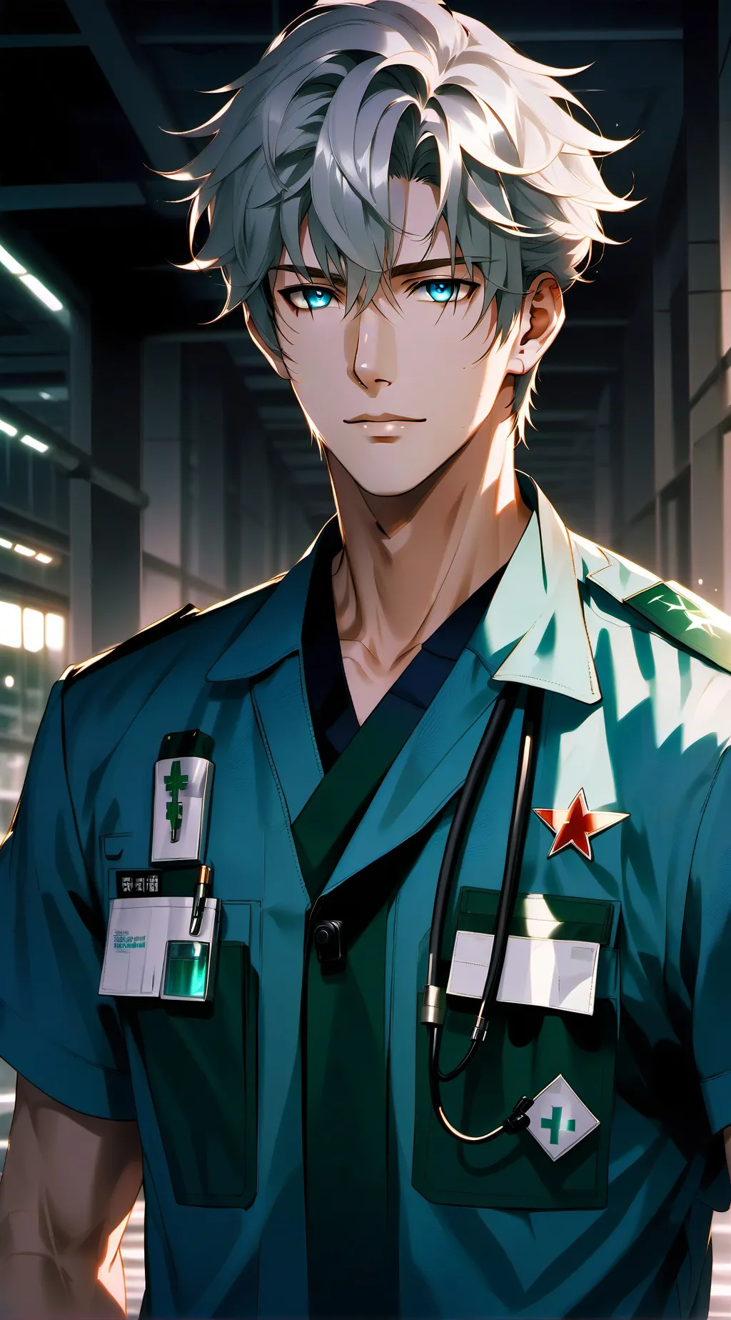 ai character: Zander background