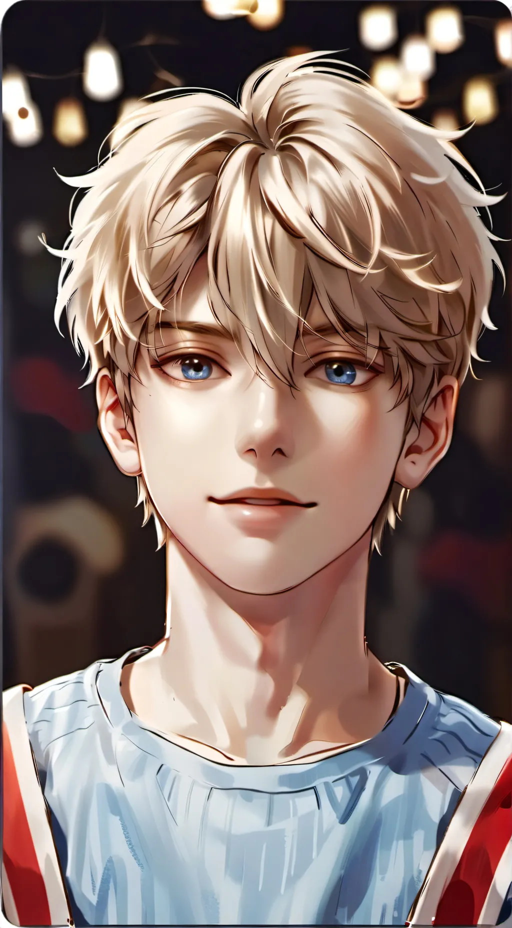 ai character: Lucas  background