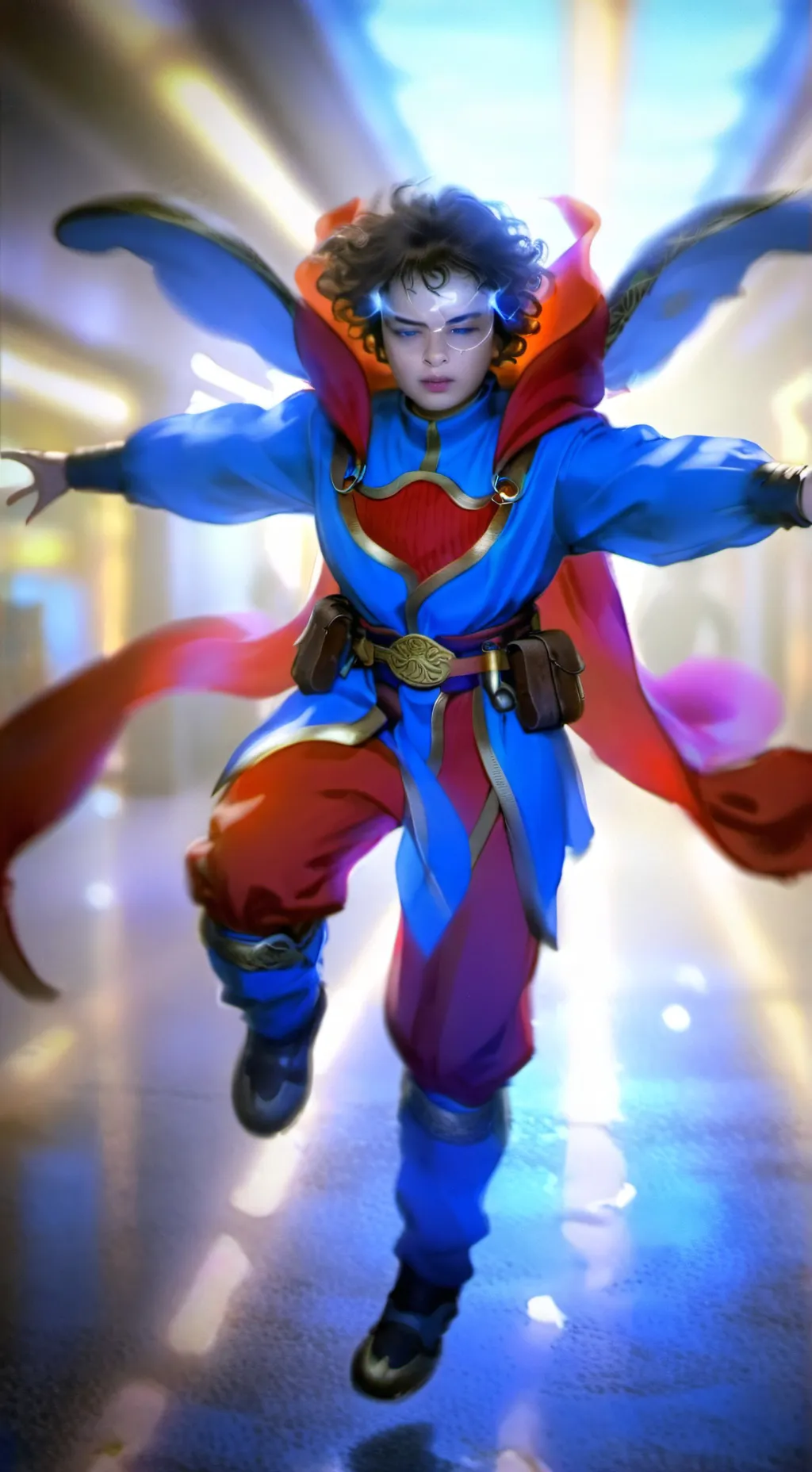 ai character: superman background