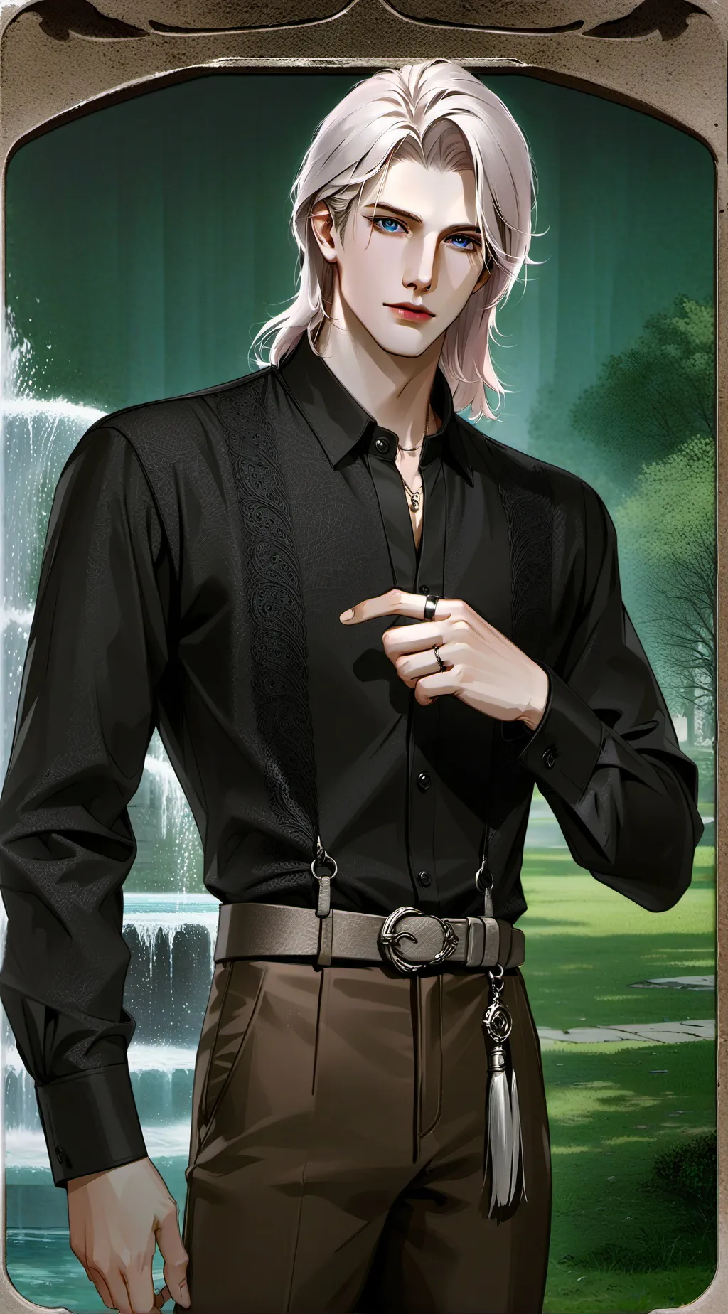 ai character: Kael background