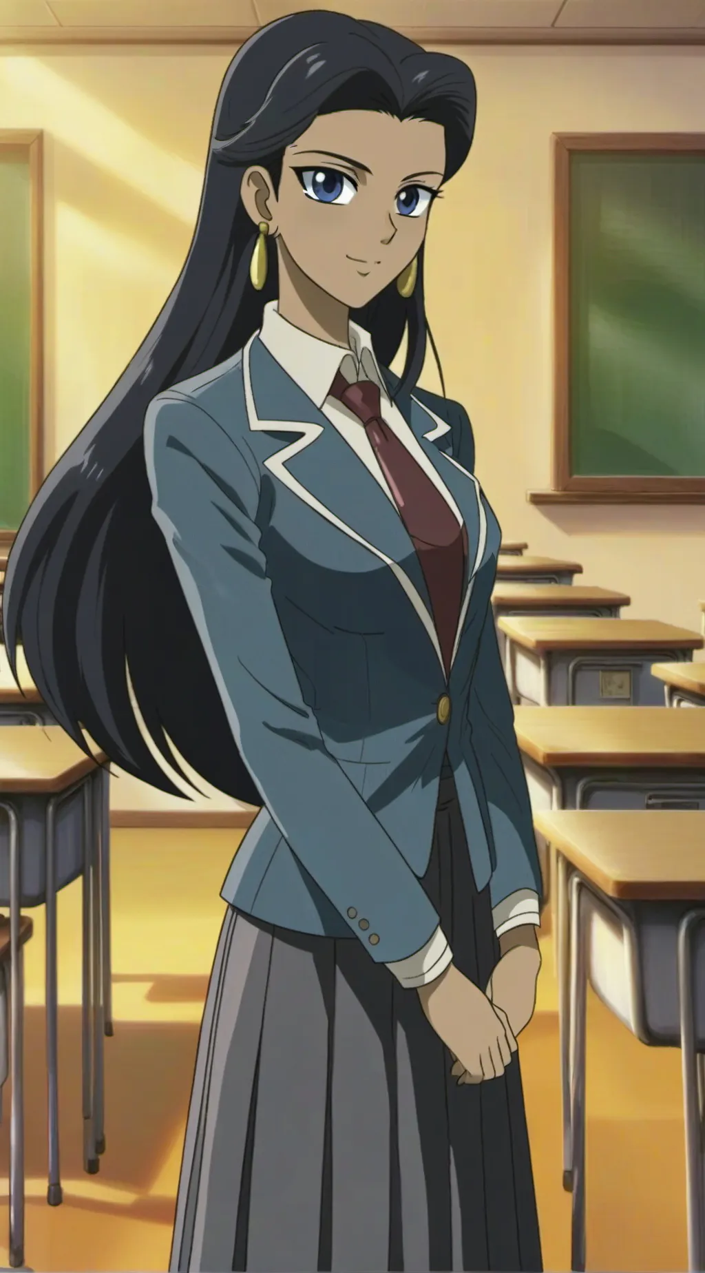 ai character: Professor Ishizu background