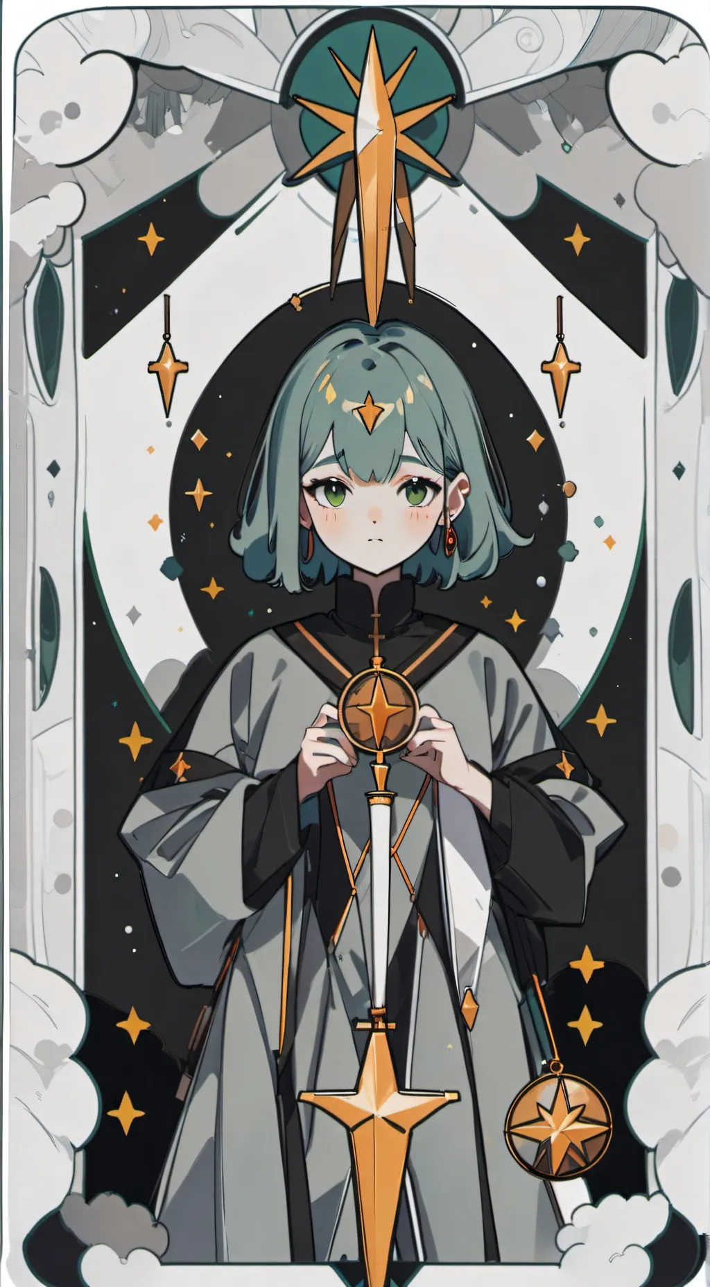 ai character: Adøfie my Md OC  background