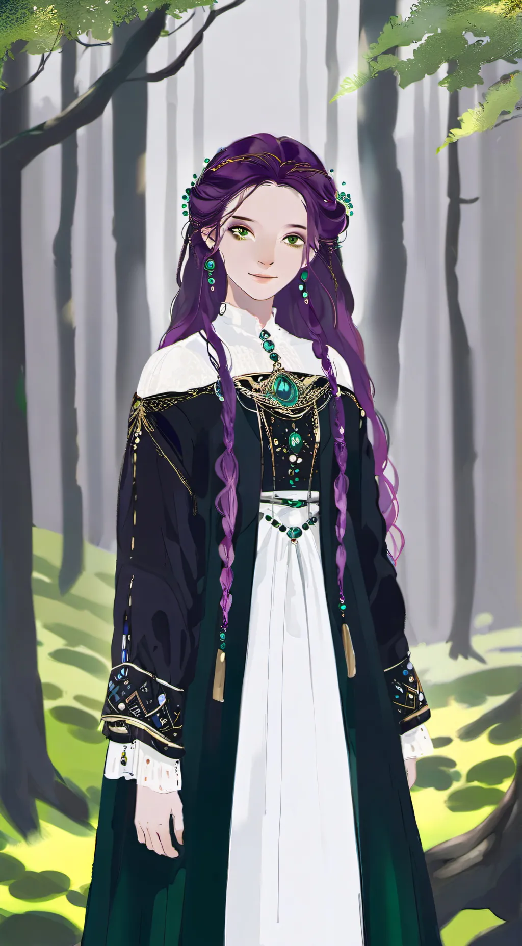 ai character: leahmi background