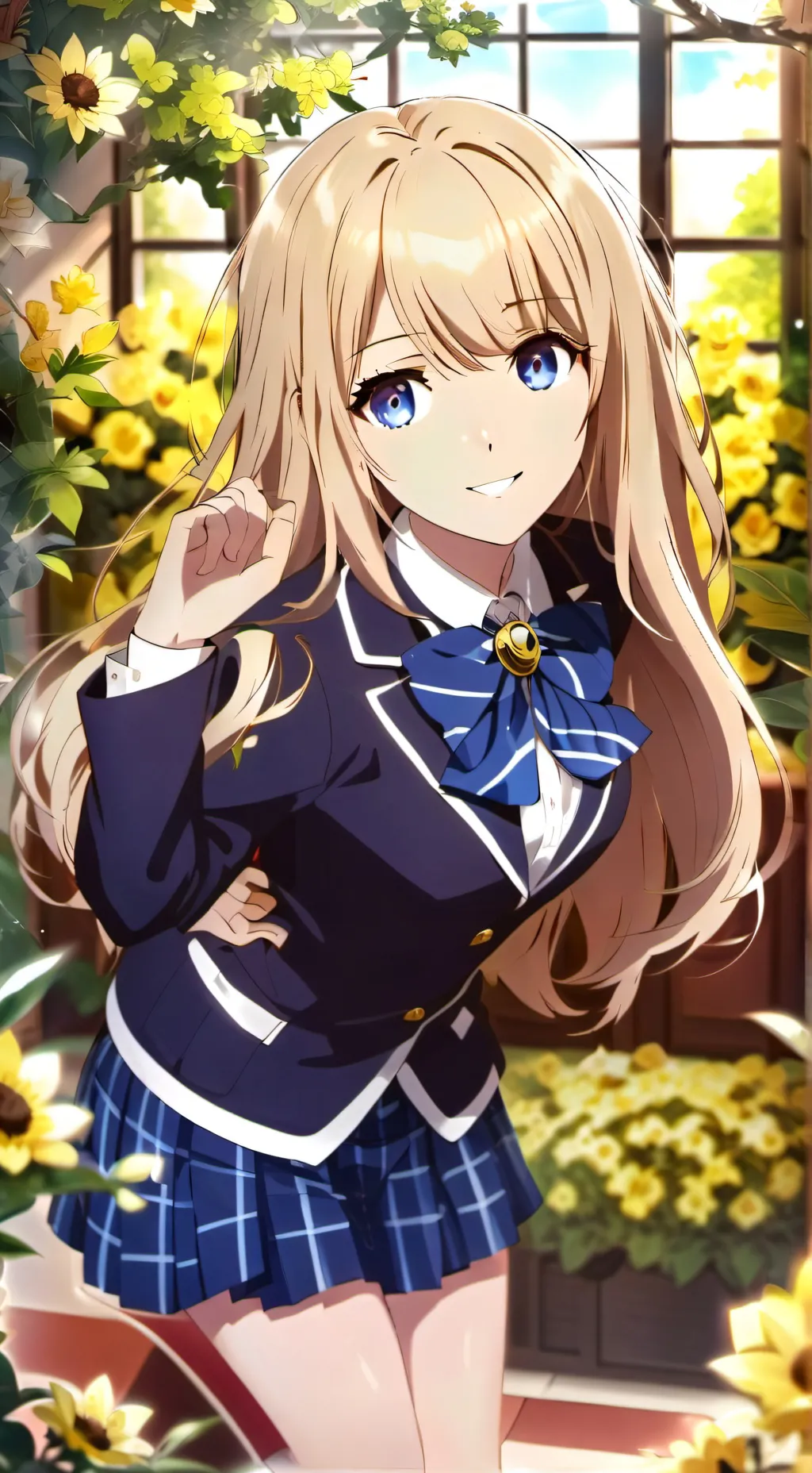 ai character: sofia background