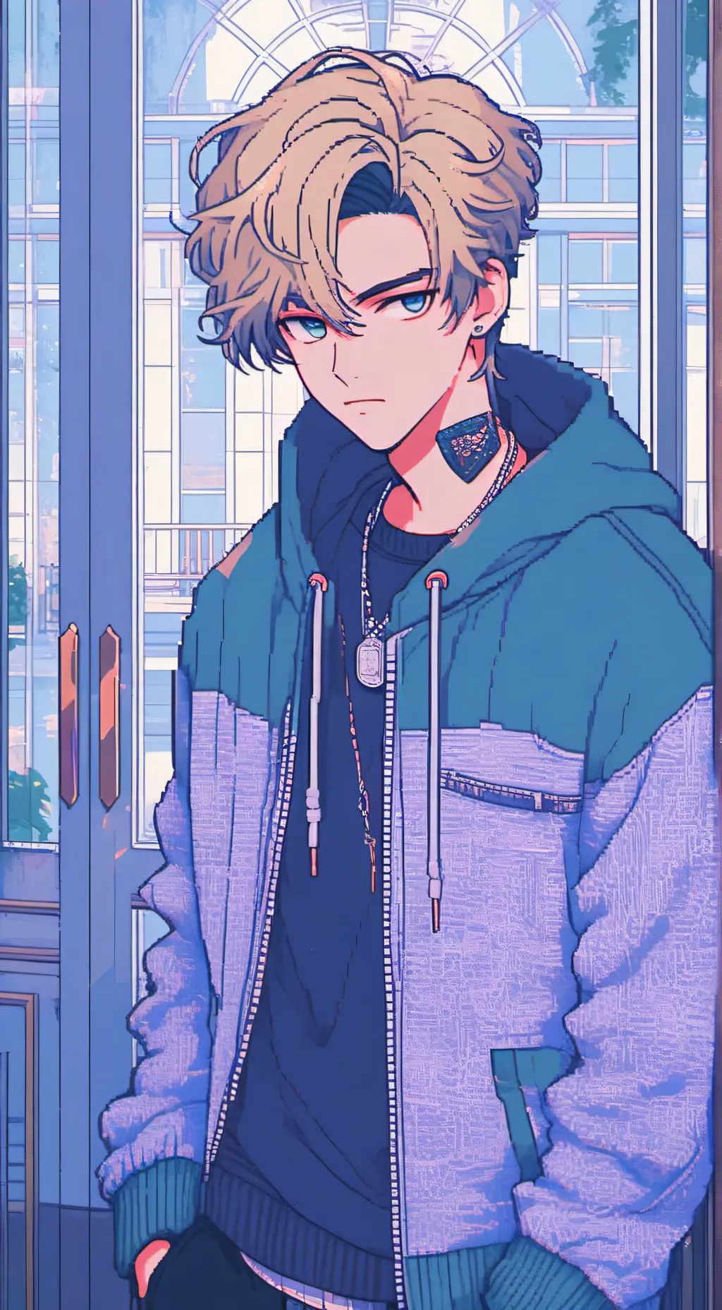 ai character: Hotel | Dominic background