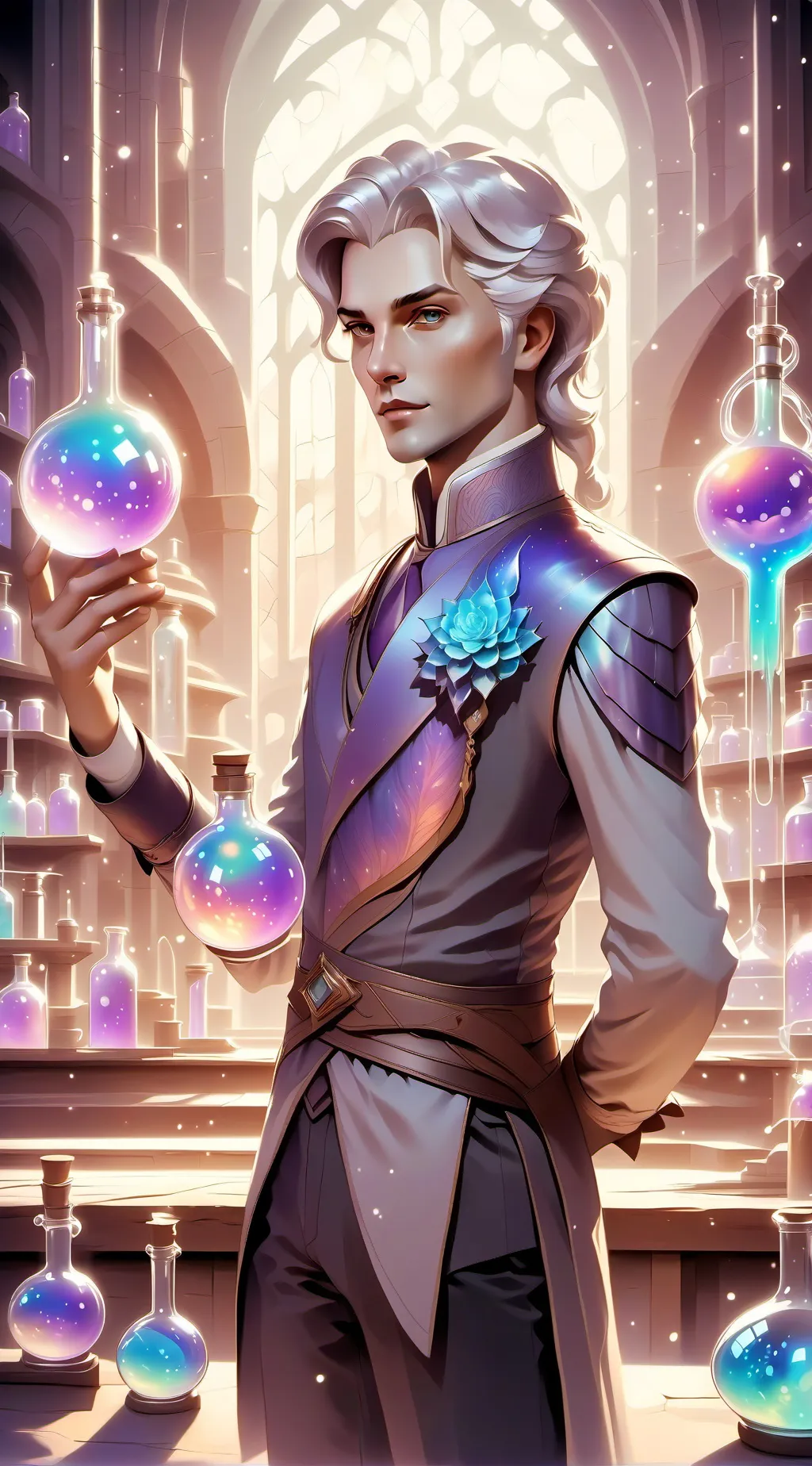 ai character: Fpe lab! background