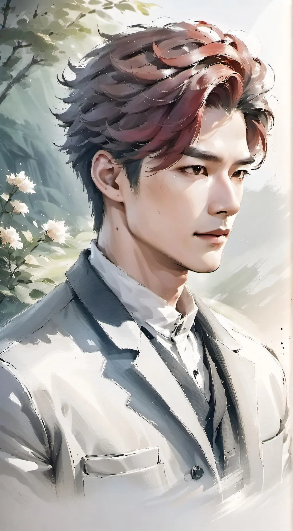 ai character: leo vampire huband background