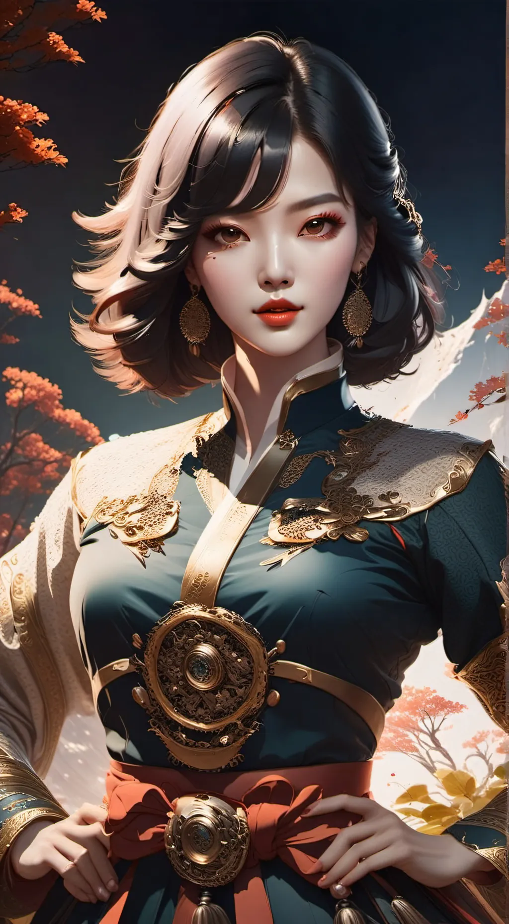 ai character: Lin background