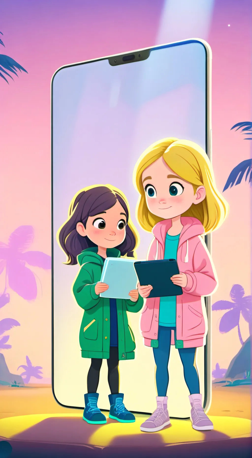 ai character: solar ball fights background