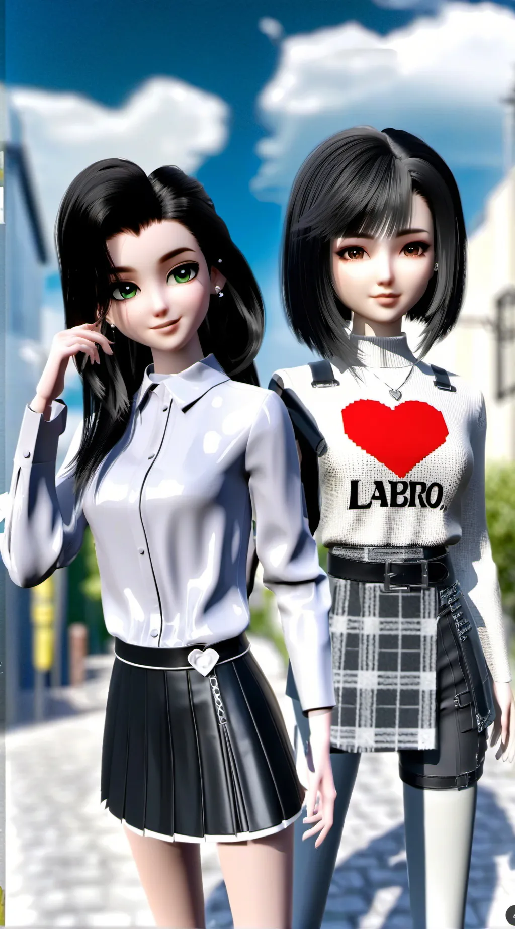 ai character: Leah background