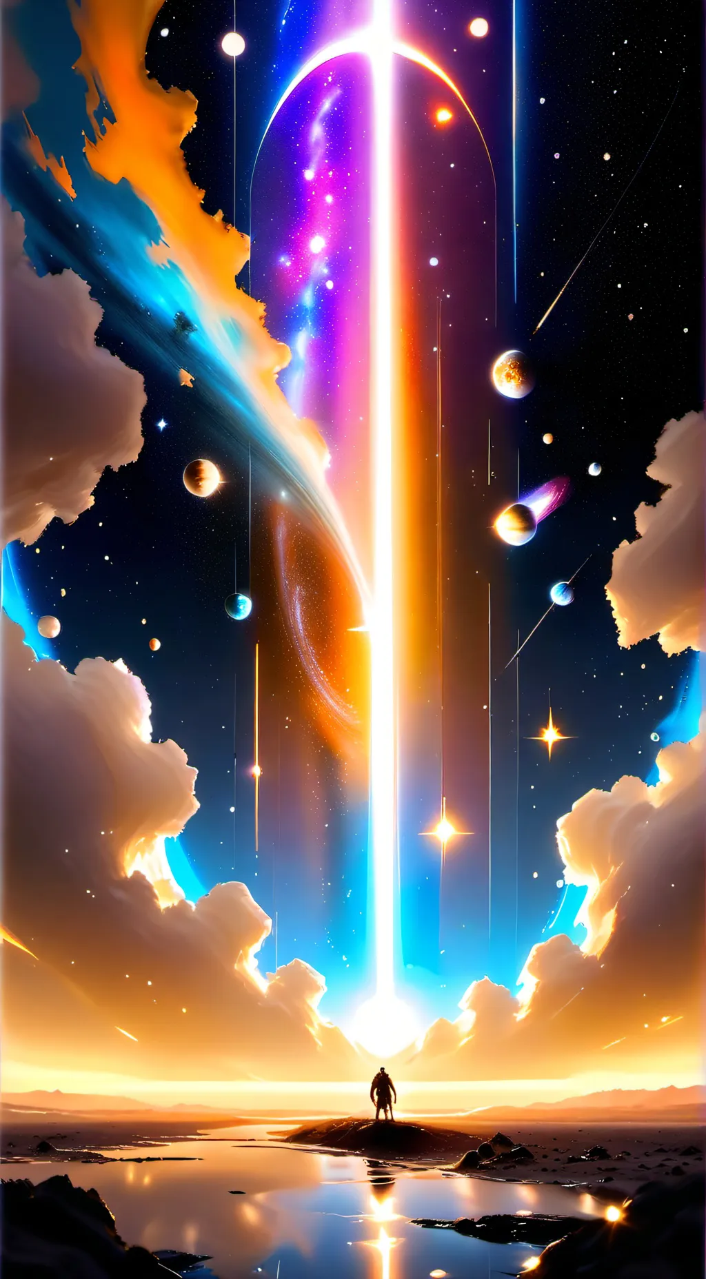 ai character: I got lvl 9999 background